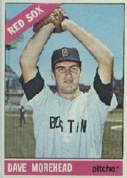 1966 Topps Baseball Cards      135     Dave Morehead